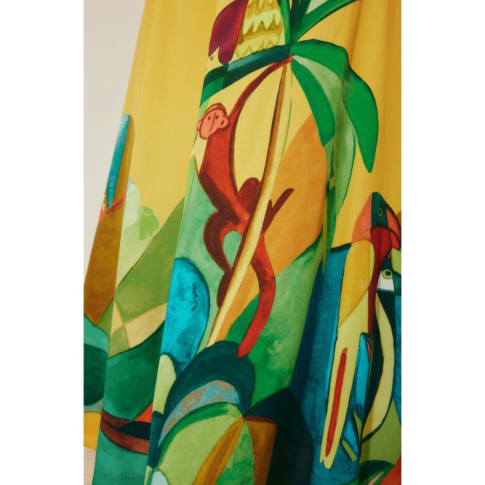 Alemais mokshini silk cut out midi dress - Picture 4 of 7